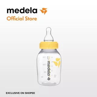 Botol ASI | Medela Botol ASI dengan Dot (150 ml ) | Aman disimpan di kulkas