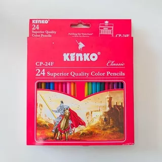 pensil Warna Kenko 24 Color / 24 Pensil Warna