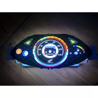 Papan speedometer custom vario 110 old karbu spidometer honda click 110