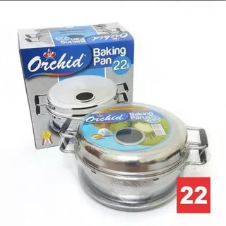 baking pan/panci pemanggang cake ORCHID 22CM