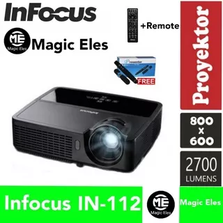 Proyektor infocus IN112 Lumens 2700 Projector / 4000:1 / IN 112