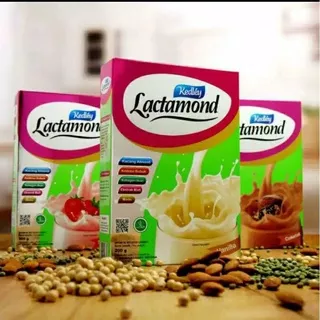 BEST SELLER!! Susu Almond Lactamond Bubuk /Premium 5x Minum/ASI Booster Minuman Pelancar