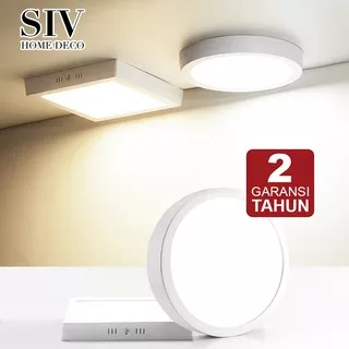 SIV 5W 7W 12W Lampu Downlight Outbow LED Lampu Plafon Surface Ceiling Lamp Lights Kamar Mandi Dapur