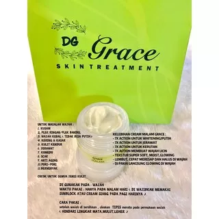 Cream Malam Extra Glowing / White & Cream Malam Jerawat Dr.Grace