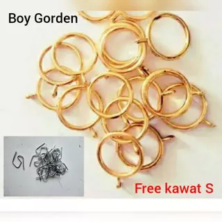 Ring gorden cincin gordeng gold