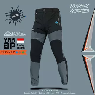 Exodus pants Angsana Original celana outdoor panjang elastis dan tebal