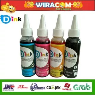 D-INK TINTA PRINTER COLOR HP - DINK D INK TINTA REFIL 100ML REFILL ORIGINAL