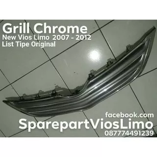 Grill Chrome New Vios 2007 2008 2009 2010 2011 2012 2013