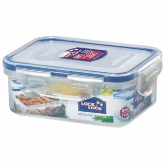 lock n lock lunch box Tempat Makan Rectangular Short 350mL kotak tempat penyimpanan makanan lock and lock original murah wadah makanan