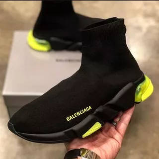 Sneakers Balenciaga Top Speed Clear Sole Black Yellow Premium Original