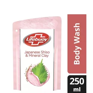 LIFEBUOY Body Wash Liquid Shiso & Mineral Clay 250 ml