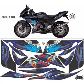 decal kawasaki ninja rr new 2012-2015 / striping variasi ninja rr new