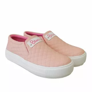 BIANTES SI PINK - sepatu wanita warna pink empuk bagus keren sepatu cewek slip on best seller pink nude