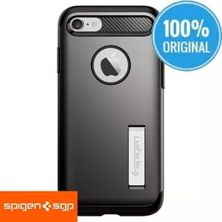Spigen IPhone 7 Case & IPhone 8 Slim Armor ORIGINAL - Gunmetal 042CS20301