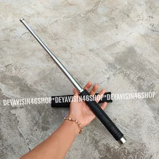 Jual Murah stick baton police warna silver