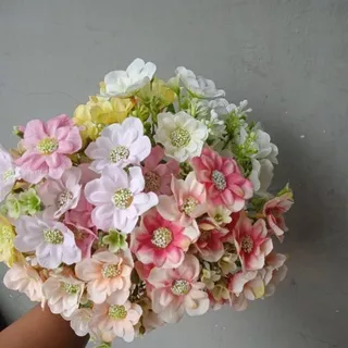 bunga popy artificial / bunga hiasan hantaran / bunga seserahan / bunga poppy / bunga daisy / bunga mahar / bunga plastik / bunga dekor