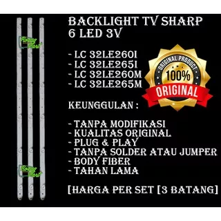 BOHLAM LED BACKLIGHT TV SHARP 32IN INC LC32LE260I LC 32LE260I LC 32LE260 I LC 32LE260M