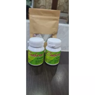 CATHRINE SLIM, PAKET 2 BOTOL FREE TEH SLIM ISI 5 SACHET