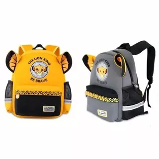 Dk_Axee ~ Tas Ransel LION Anak Fashion Tas Sekolah Lion King