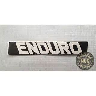 striping sticker ENDURO oli samping yamaha dt 100 copy original