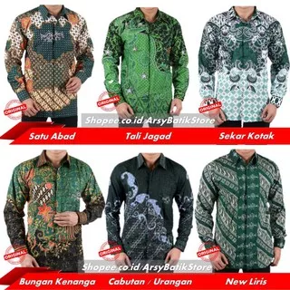 Baju Batik Nu Katun Primis Motif Satu Abad/Tali Jagad/Sekar Kotak/Kenanga/Urangan/Liris/ Best Seller