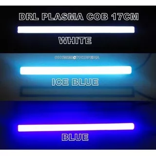 LED DRL Plasma COB 17cm lampu siang hari mobil dan variasi waterproof