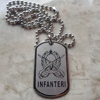 kalung tni/kalung dogtags/kalung army/kalung militer