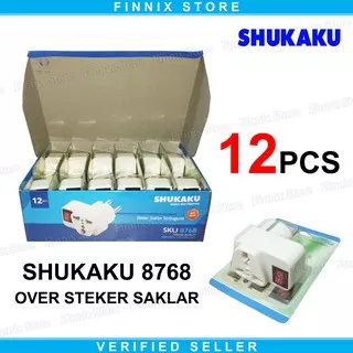 Shukaku Over Steker Saklar Serbaguna - Colokan Listrik - 12 PCS