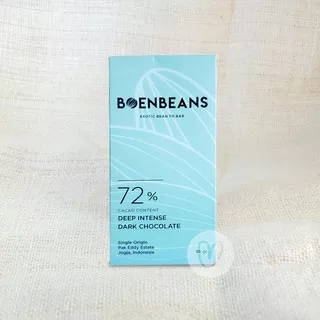 Deep Intense Dark Chocolate 72% Boenbeans