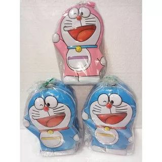 Celengan gembok kaleng Doraemon