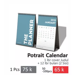 [Potrait Calendar Free Design] Kalender 2022 / Calendar 2022 / Kalender potrait landscape / kalender unik / kalender 2021 2022 / kalender murah / kalender duduk
