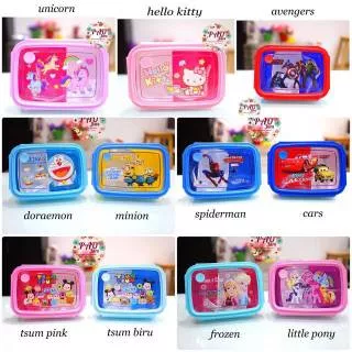 Tempat makan anak / tempat makan / lunch box tsumtsum