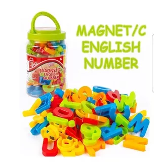 Magnet Letters Education Alphabet Numbers 78 pcs