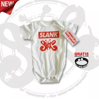 SLANK REDS BOX-1-6 BULAN - JUMPER SLANK - BODYSUITS SLANK - BAJU SLANKIDS - BABY SLANK - KAOS SLANK