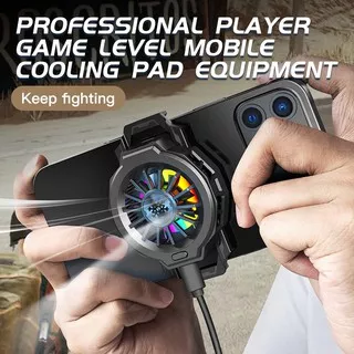 Fancooler Radiator Pendingin HP Coolingfan Gaming Cooler Hp Funcooler  Type-C Smart Phone Cooling Fan Portable Gaming Mobile Cooler Gamepad Radiator Cooler Fan Portable USB Radiator For Redmi Note 8T