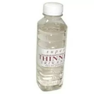 Thiner / Thinner / Tiner / Pengencer Cat Botol Kecil
