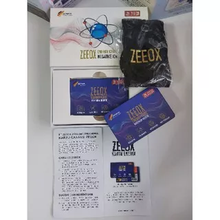 Energy Card Negative Ion Zeeox bonus gantungan
