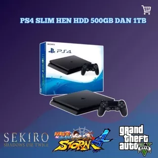 ps4 ps 4 slim hen cfw hen Playstation sony hdd 500gb 1tb full game