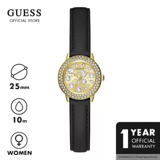 Jam Tangan Guess Original Black & Gold GEM - GW0029L2