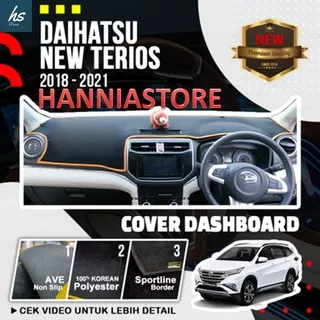 Jual Karpet Penutup Cover Dashboard Daihatsu all new Terios 2018-2021  100% Korean Polyester