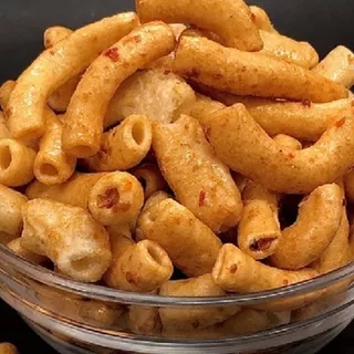 MAKARONI RUJAK PEDAS MANIS CEMILAN SNACK MACARONI MAKARONI BUMBU RUJAK SNACK KILOAN MURAH BANDUNG