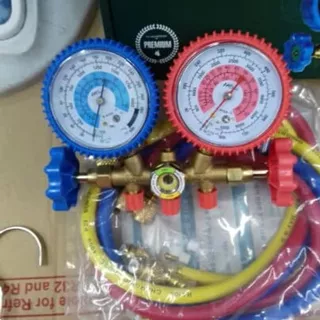 Testing Manifold R410 /R32 Double analizer ac