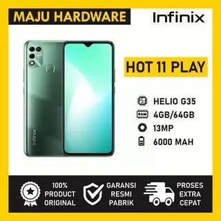 Infinix Hot 11 Play 4/64GB Garansi Resmi