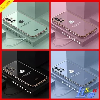 Case Samsung A51 Case Samsung A71 Case Samsung A52 Case Samsung A50 A30 A71 A02S A7 2018 A750 A52 A32 A12 M12 A21S A20 A10S A20S A50S Casing hp Samsung A51 ponsel silikon sisi lurus Lindungi kamera FY