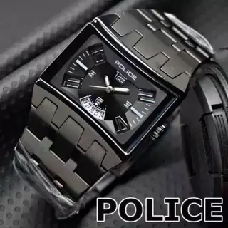 JAM TANGAN PRIA P*LICE RANTAI PETAK