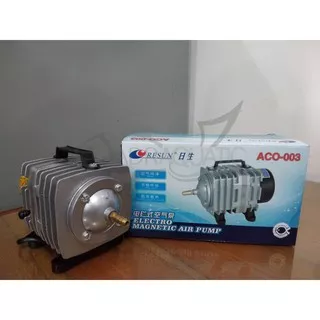 RESUN ACO-003 ELECTROMAGNETIC AIR PUMP POMPA UDARA AERATOR AQUARIUM