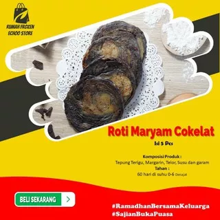 ROTI MARYAM [Roti Maryam Echoo] / Roti Cane Rasa Coklat