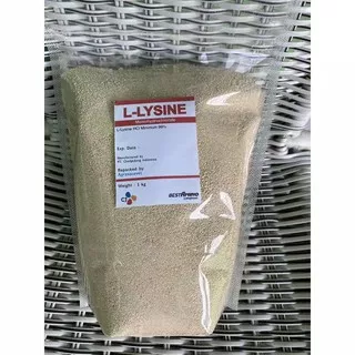 L-Lysine 99% Cheil Jedang (Lysin Lisin) Repack 50gr- Vitamin Kucing