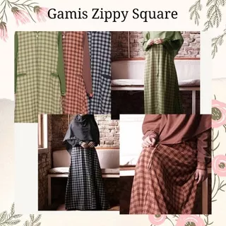 Gamis Zippy Square Gamis Terbaru Hijab Alila