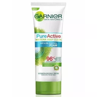 GARNIER Pure Active Matcha Facial Foam 50ml | 100ml